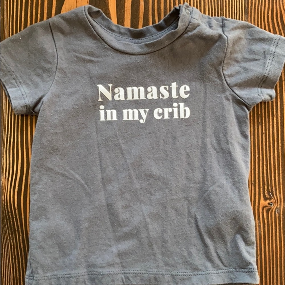 Short sleeve infant top